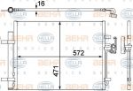 Hella 8FC 351 303-201 конденсатор, кондиционер на VOLVO V70 III (BW)