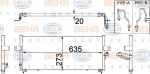 Hella 8FC 351 306-341 конденсатор, кондиционер на NISSAN ALMERA I (N15)