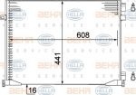 Hella 8FC 351 306-661 конденсатор, кондиционер на OPEL VIVARO фургон (F7)