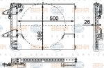 Hella 8FC 351 317-191 конденсатор, кондиционер на 7 (E23)
