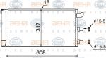 Hella 8FC 351 318-721 конденсатор, кондиционер на FIAT PANDA Van (169)