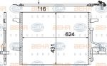 Hella 8FC 351 319-401 конденсатор, кондиционер на FORD KUGA I
