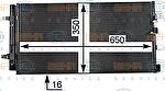 Hella 8FC 351 319-481 конденсатор, кондиционер на AUDI Q5 (8R)