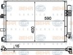 Hella 8FC 351 344-554 конденсатор, кондиционер на FORD FOCUS III седан