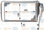 Hella 8FH 351 312-001 теплообменник, отопление салона на PEUGEOT 205 II (20A/C)