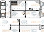 Hella 8FH 351 313-011 теплообменник, отопление салона на OPEL MOVANO Combi (J9)
