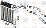 Hella 8FH 351 315-621 теплообменник, отопление салона на FORD MONDEO IV седан (BA7)
