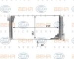 HELLA Радиатор отопителя MB W201 -93 АКПП/МКПП.+/-АС (0028355401, 8FH351311-591)