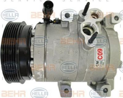 Hella 8FK 351 001-271 компрессор, кондиционер на HYUNDAI SANTA FE II (CM)