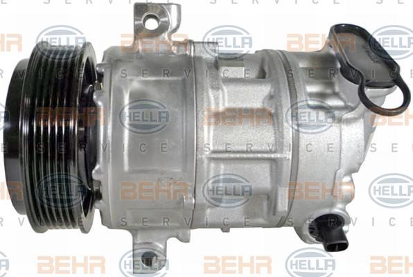 Hella 8FK 351 105-051 компрессор, кондиционер на FIAT PUNTO EVO (199)