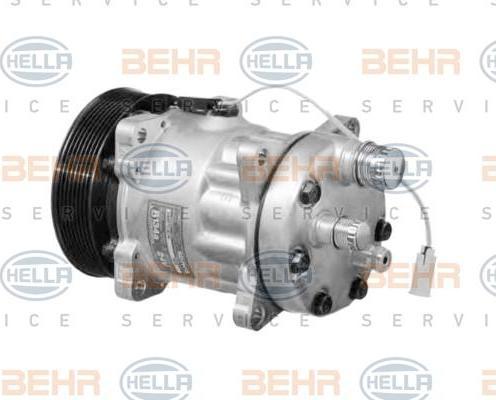 Hella 8FK 351 119-271 компрессор, кондиционер на VOLVO FH 16