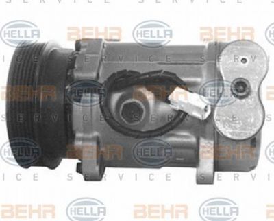 Hella 8FK 351 127-861 компрессор, кондиционер на PEUGEOT 607 (9D, 9U)