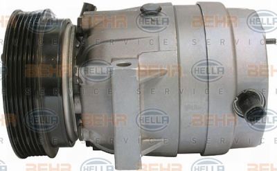 Hella 8FK 351 134-931 компрессор, кондиционер на RENAULT LAGUNA II (BG0/1_)