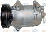 Hella 8FK 351 135-361 компрессор, кондиционер на RENAULT MEGANE II седан (LM0/1_)