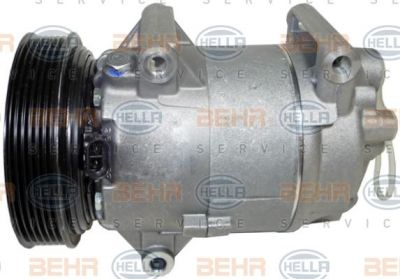 Hella 8FK 351 135-361 компрессор, кондиционер на RENAULT MEGANE II седан (LM0/1_)