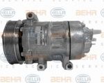 Hella 8FK 351 316-061 компрессор, кондиционер на PEUGEOT 307 SW (3H)