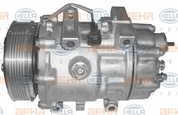 Hella 8FK 351 316-081 компрессор, кондиционер на VOLVO V50 (MW)