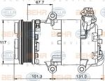 Hella 8FK 351 334-041 компрессор, кондиционер на LAND ROVER FREELANDER 2 (LF_, FA_)