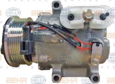 Hella 8FK 351 334-211 компрессор, кондиционер на FORD KA (RB_)