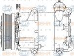 Hella 8FK 351 334-451 компрессор, кондиционер на FORD FOCUS III Turnier
