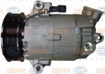 Hella 8FK 351 340-201 компрессор, кондиционер на NISSAN QASHQAI / QASHQAI +2 (J10, JJ10)