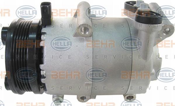 HELLA Компрессор кондиционера FORD Focus II VOLVO S40 II (8FK351113-961)