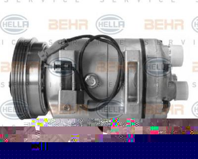 HELLA Компрессор кондиционера(vin ->4B-1-068908) AUDI A6 97-05 (8D0 260 805 MX, 8FK351127-671)