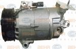 HELLA Компрессор кондиционера NISSAN Qashqai (92600-JD000, 8FK351340-221)