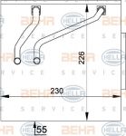 Hella 8FV 351 211-141 испаритель, кондиционер на FORD FUSION (JU_)