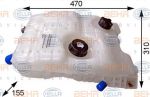 Hella 8MA 376 753-774 компенсационный бак, охлаждающая жидкость на RENAULT TRUCKS Premium 2