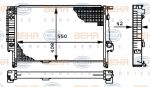 Hella 8MK 376 712-181 радиатор, охлаждение двигателя на 3 (E36)