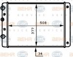 Hella 8MK 376 717-711 радиатор, охлаждение двигателя на VW LUPO (6X1, 6E1)