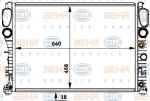 Hella 8MK 376 718-014 радиатор, охлаждение двигателя на MERCEDES-BENZ E-CLASS (W211)