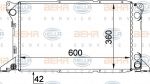 Hella 8MK 376 720-221 радиатор, охлаждение двигателя на FORD TRANSIT c бортовой платформой/ходовая часть (E_ _)