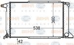 Hella 8MK 376 727-761 радиатор, охлаждение двигателя на FORD TRANSIT c бортовой платформой/ходовая часть (E_ _)