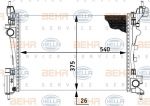 Hella 8MK 376 728-784 радиатор, охлаждение двигателя на FIAT FIORINO фургон/универсал (225)