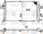 Hella 8MK 376 745-791 радиатор, охлаждение двигателя на OPEL ASTRA H GTC (L08)