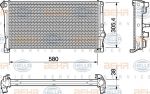 Hella 8MK 376 754-371 радиатор, охлаждение двигателя на FIAT PUNTO (188)