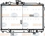 Hella 8MK 376 769-531 радиатор, охлаждение двигателя на MAZDA 626 III Station Wagon (GV)