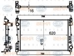 Hella 8MK 376 788-781 радиатор, охлаждение двигателя на OPEL CORSA D