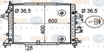 Hella 8MK 376 790-041 радиатор, охлаждение двигателя на OPEL ASTRA H (L48)