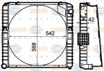 Hella 8MK 376 792-181 радиатор, охлаждение двигателя на IVECO EuroCargo