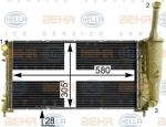Hella 8MK 376 900-274 радиатор, охлаждение двигателя на FIAT IDEA (350_)