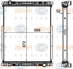 Hella 8MK 376 906-261 радиатор, охлаждение двигателя на IVECO EuroCargo