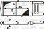 HELLA Радиатор двигателя VAG A80 2.0-2.3 91-94 (8MK376714531)