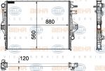 HELLA Радиатор VW TOUAREG / PORSCHE CAYENNE 3.0/3.6/3.0TDi 10- (8MK376756-341)