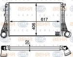 Hella 8ML 376 723-541 интеркулер на AUDI A3 (8P1)