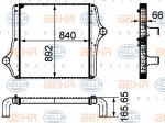 Hella 8ML 376 724-431 интеркулер на MAN LION S COACH