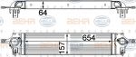 Hella 8ML 376 746-601 интеркулер на NISSAN QASHQAI / QASHQAI +2 (J10, JJ10)