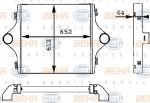 HELLA Охладитель нагнетаемого воздуха (интеркулер) MAN F2000 (8ML376723-741)